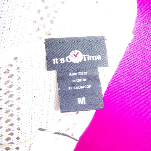 It's Our Time NWT Knit Open Front Sweater Sz M - Picture 5 of 6